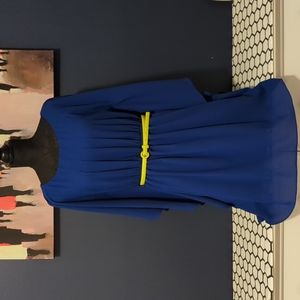 Butterfly sleeve dress